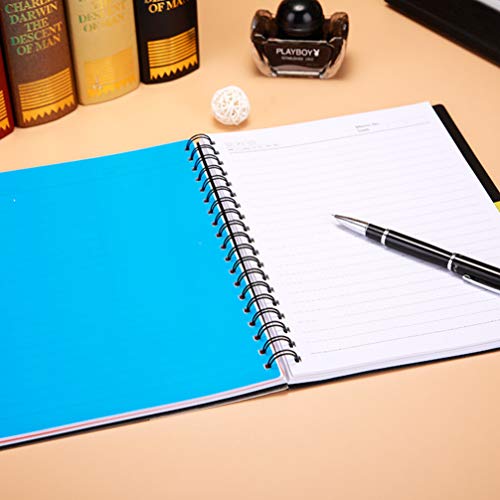 TOYANDONA Classified Spiral Notebook 10.2X7.9 Inches Multi-Subject Dividers Business Planner School Office Diary Journal Memo Pad - Image 4