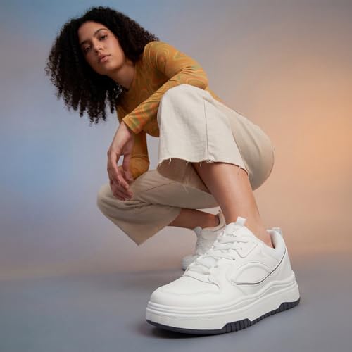 Image of YOHO UrbanDash Sneakers for Woman | Strong Grip, Cushioned Insoles | Comfortable & Stylish for Everyday Use Shoes for Woman /Girls /Ladies -0907
