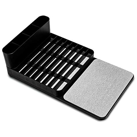 madesmart Dish Rack with Mat Cover