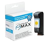 SuppliesMAX Compatible Replacement for HP DesignJet 330DE/350C/450C/455C/488CA/750C/755CM Yellow...