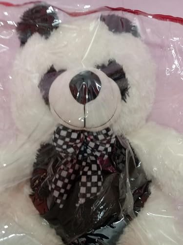 Image of 2 Feet Soft Hug-Gable Sitting Teddy Bear Plush Stuffed Toy with Heart 24 Inch (2 Feet, Multi Color)