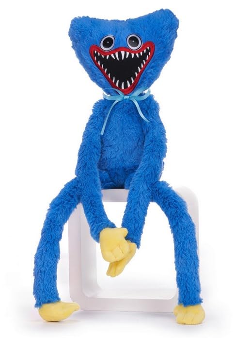Huggy Wuggy Plush 21" Blue Horror Poppy Playtime Soft Toy