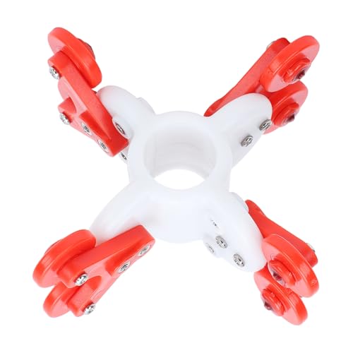 Rohrinspektionskamera-Führungsrad, ABS 120 Mm Riemenscheibenstruktur für 23 Mm Kamera, ≥125 Mm Rohrdurchmesser, Abstände mit Rohrdurchmessern