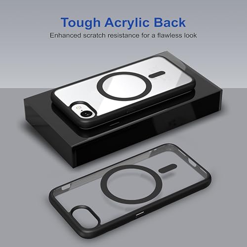 Image of Zapcase Back Case Cover for iPhone 17e | Compatible for iPhone 17e Back Cover | Scratch-Resistant Back Cover | Black