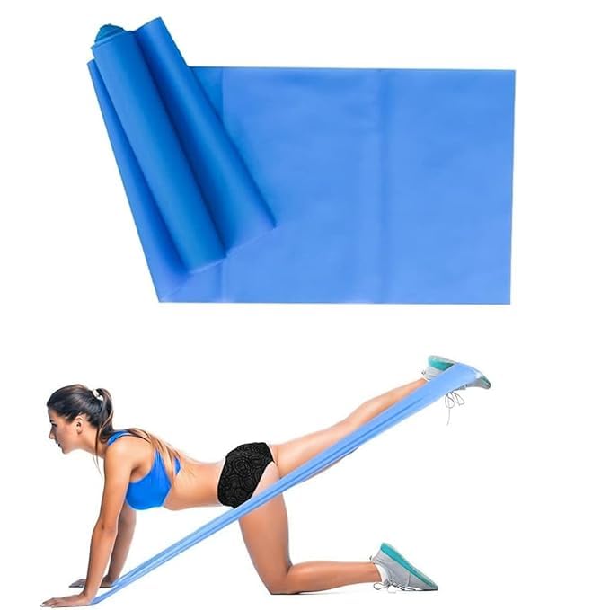 Yoga Band | Resistance Exercise Band for Training Latex-Free Anti-Allergic & Tear-Resistant TheraBand for Exercise, Stretching, Workout & Physiotherapy (Multicolor) (B0D6VPLW7J) Amazon Price History, Amazon Price Tracker