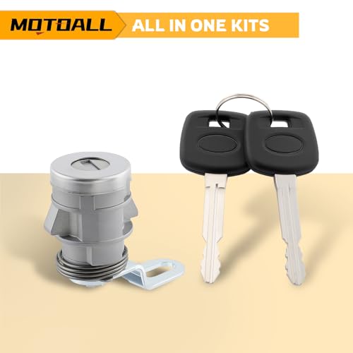 MOTOALL 69055-0C030 Tailgate Door Lock Cylinder with Keys Rear Door Lock Cylinder w/Key Fit for Toyota Tundra 2014-2021, for Tacoma 2016-2022 by MOTOALL - Image 7
