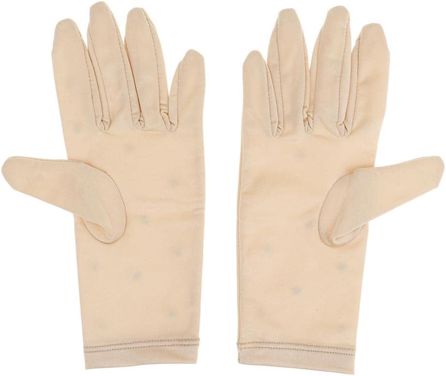 【今すぐゲットしよう！過去最低】5のセットアイス フィギュア スケート競技 XL のラインストーンと弾性の女の子の手袋 保育園 ブーツ