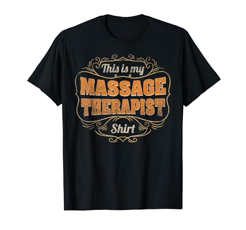 Retro Profession This Is My Massage Therapist Camiseta