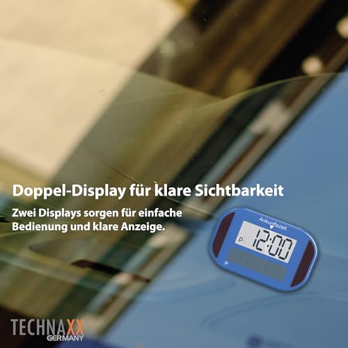 technaxx Elektronische Solar-Parkscheibe mit Bewegungssensor, KBA TX-337 – Ansicht 5