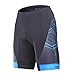 beroy Men's Comfortable Bicycle Cycling Pants, 3D Padded Bike Shorts