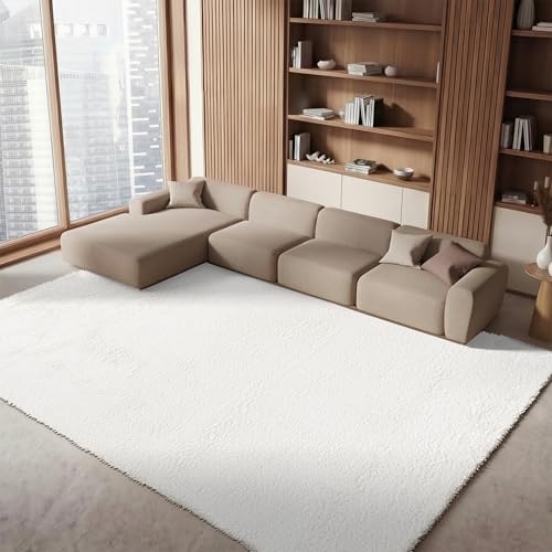 SAFAVIEH August Shag Collection Accent Rug - 2 x 5 Beige Solid Design Non-Shedding & Easy Care 1.5-inch Thick Ideal for High Traffic Areas in Entryway Living Room Bedroom AUG200D product thumbnail 12