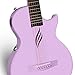 Enya NOVA Go SP1 Carbon Fiber Acoustic Electric Guitar with Smart AcousticPlus 35 Inch Travel Acustica Guitarra Starter Bundle Kit(Purple) & Enya Smart Automatic Guitar Tuner & Enya Magnetic Strap