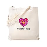 CafePress Wound Care Nurse Tote Bag Natural Canvas Tote Bag, Reusable Shopping Bag