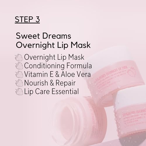 W7 Peachy Clean Makeup Removal, Aftercare & Cleansing Set - Remove Makeup, Moisturise & Soothe Skin and Lips - Including Sweet Dreams Overnight Lip Mask and Watermelon Wave Hydro-Glow Moisturiser - Image 7