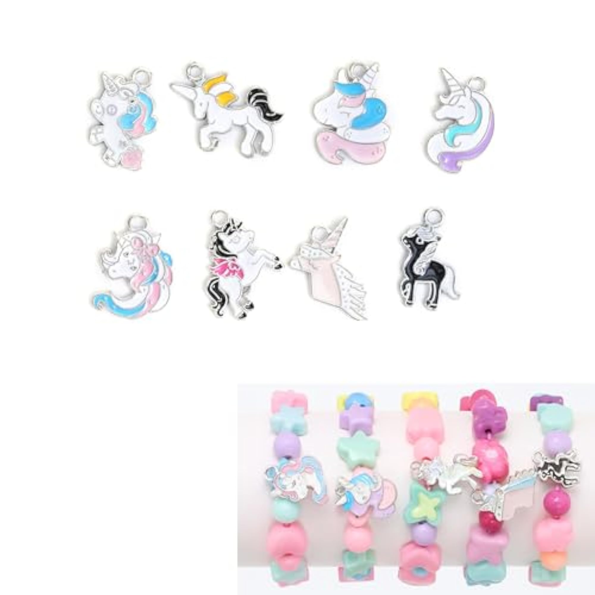 Multicolor Enamel Metal Charms for Jewellery Making