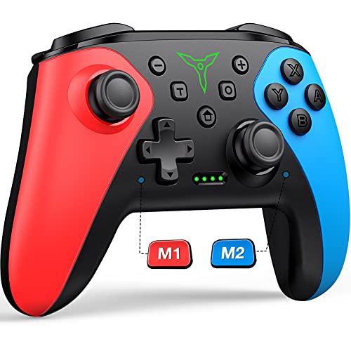 wireless switch controller for nintendo switchswitch 2liteoled controller switch controller with a mouse touch feeling on back buttons extra switch pro controller with wake-upprogrammable turbo function