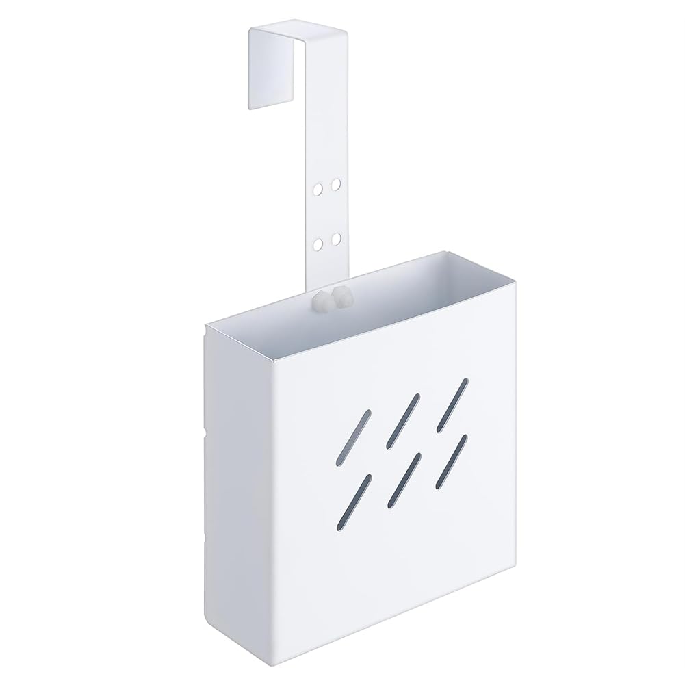 CTRLZS Toilet Tank Cleaning Tablet Holder Stainless Steel with Adjustable Hook for Hanging Cleaner Box