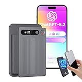 NUASI AI Voice Recorder, Transcribe Summarise and Mind-Map with AI Technology, APP Control, Support 90+ Languages, 64GB Memory, Magnetic, Audio Dictaphone Recorder for Meetings, Lectures, Phone Calls