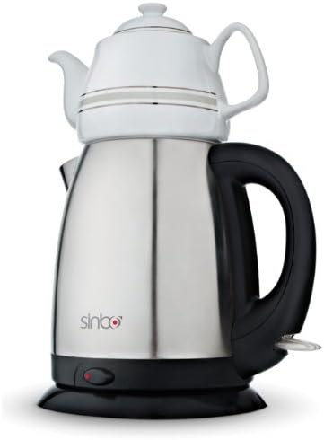 STM-5200 Maress Steel Tea Set Electric Kettle Teapot- Black