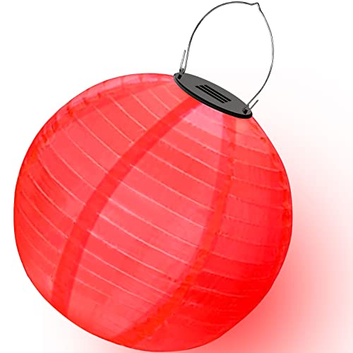 Ceboic Lampions Solar Außen, Solar LED Laterne Wetterfest Nylon...