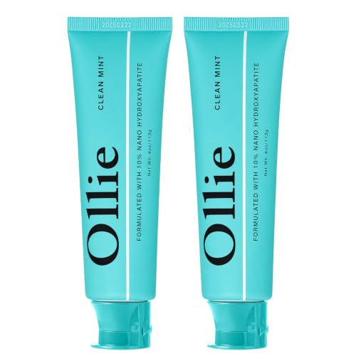 Ollie Fluoride Free Clean Mint 2 Pack
