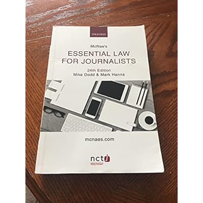 McNae's Essential Law for Journalists