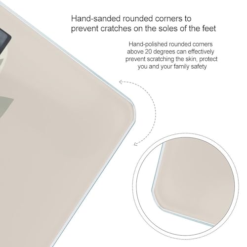 Báscula Digital HojasyEnredaderas Vidrio Templado LCD miniatura 4