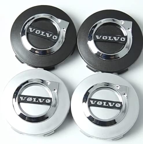 Enjoliveurs de roue de voiture étanches et anti-poussière 65mm pour moyeu de jante Volvo XC60 S90