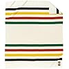 Pendleton National Park Blanket Twin 60 x 90 - 100% Wool, Soft and Durable Throw for Home & Outdoor Adventures, Iconic Park Stripes Collectible Keepsake - Glacier