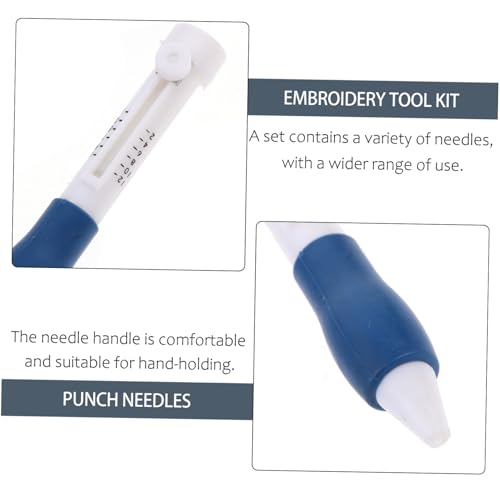 Punch needle ergonomique Veemoon à aiguilles légères pour couture fluide - 7