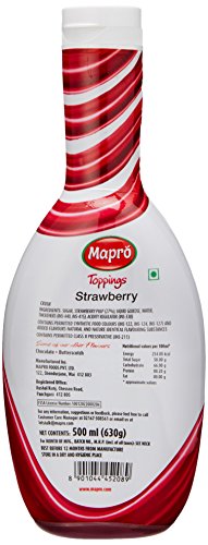 Image of Mapro Strawberry Topping, 500ml