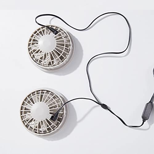 Evite el golpe de calor con chaleco con ventilador Luwecf de nylon transpirable 5
