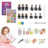 Kit –, 9.84×7.48×1.77in Potion Making Set Encantador Diversión | Experiencia completa de la magia de bricolaje, Ciencia Creativa y Kit de artesanía para niñas, fiestas de cumpleaños, juego imaginativo