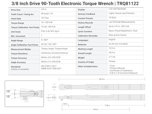 TEKTON 3/8