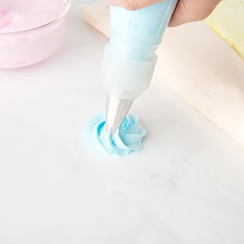 Miniatura 4 de Restaurantware Pastry Tek Punta de tubería, 1 punta de decoración de estrella abierta, # 1M, resistente a las abolladuras, punta de glaseado de