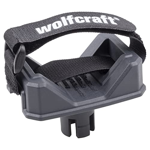 wolfcraft Support de tuyau pour aspirateur I 6891000 I Pour travaux sans poussière sur toutes les tables Master de wolfcraft