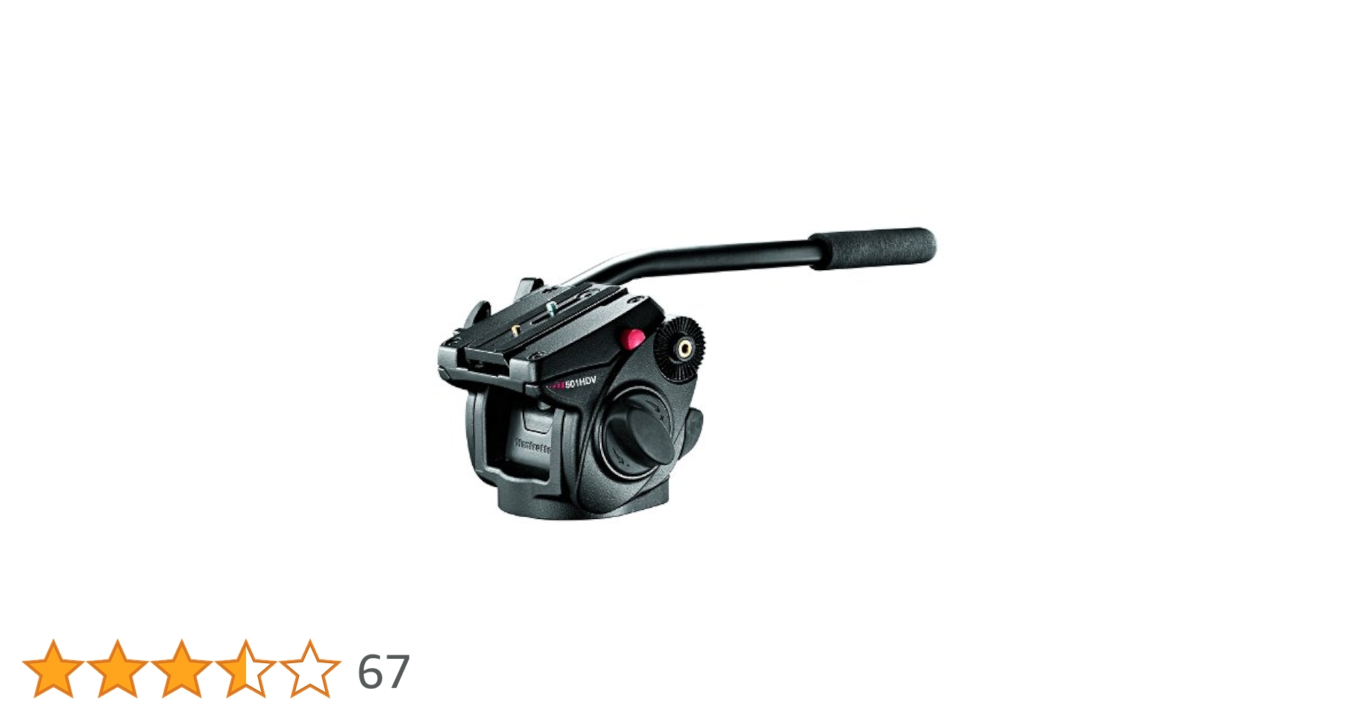 Amazon.co.jp: Manfrotto 2WAY雲台 プロビデオ雲台 アルミニウム