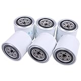 Chamixx 6X Oil Filters HH1C0-32430 1C020-32430 Compatible with Kubota KX033-4 KX080-3 SSV65 SSV75