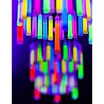 Glow Fever Glow Sticks Bulk 100ct Premium Glow In The Dark Light Up with Lanyards, For Party Supplies, Party Favors, Birthday, Halloween, Super Bright, Lasts Up to 12 hrs - Image 2
