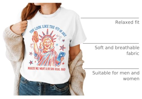 Image of 4th of July Shirts for Women, Men - Independence Day Shirt