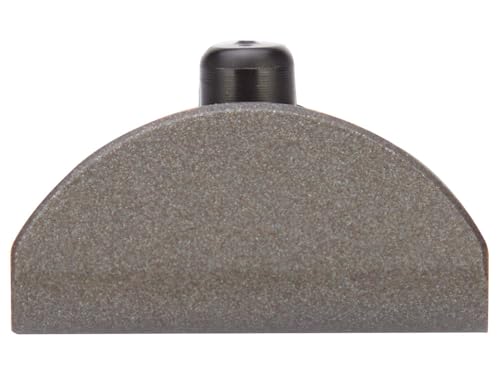 NDZ Performance Grip Plug for Glock Gen 4-5 – Heavyweight Brass – Fits G17 G19 G22 G23 G31 G34 G45 G47 – Cerakote Tungsten Finish, Plain – Made in USA