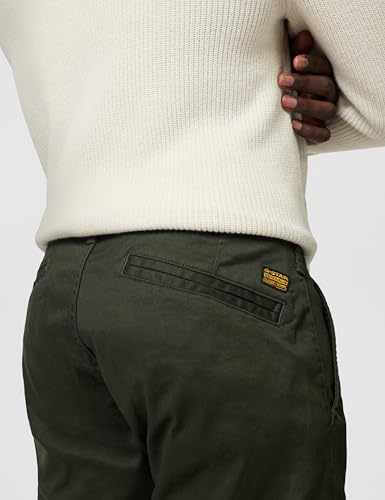 G-STAR Skinny Chino 3.0, Pantaloni Uomo, Grigio (Asfalt D25179-C105-995), 40W / 34L - 3