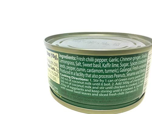 Maesri Variety Curry Paste 4Pk Green, Karee, Masaman, & Panang Curry - 4 Oz #TOP1