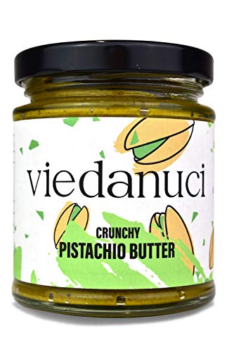 Viedanuci - Crema de untar de pistacho crujiente, 170 g (pack de 2)