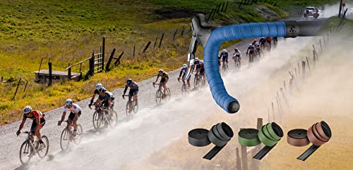 Ciclovation Bar Tape, Grind Touch, Developed Specifically For Gravel And High-Density Rubber-Based Compound Is Made To Withstand All Weather Conditions, T.3Mm/W.30Mm/L.2000Mm, Black #TOP1
