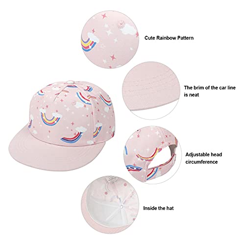 Sombrero de verano para sol infantil estilo gorra de béisbol con dibujos animados 6