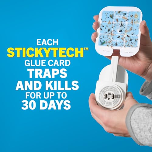 Safer Home SH512 Trap Refill Pack of Glue Cards for SH502 Indoor Fly Trap, 12 Count (Pack of 1)