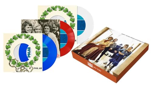 Album Art for ABBA Vinyl, Waterloo 50th Anniversary Record, Red/White/Blue 3LP BoxSet by Abba
