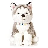  Living Nature Juguete suave – cachorro gigante Husky (23 cm)