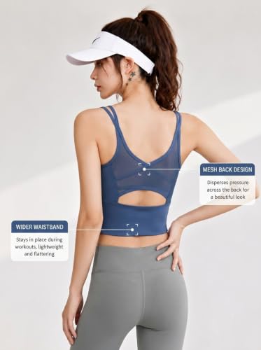 Image of Women Sports Bra | Seamless Design for a Stylish Look | Soft, Skin-Friendly Fabric for All-Day Comfort | Seamless Stretch Knit | Soft, Breathable, Lightweight & 4-Way Stretch (Open Back)